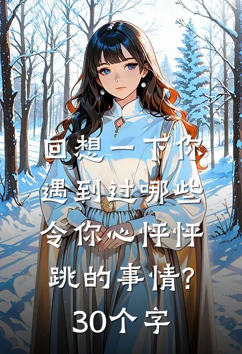 回想一下你遇到过哪些令你心怦怦跳的事情?30个字