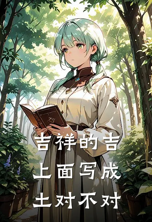 吉祥的吉上面写成土对不对