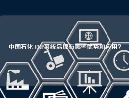 中国石化 ERP系统品牌有哪些优势和应用？