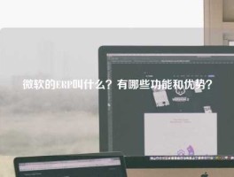 微软的ERP叫什么？有哪些功能和优势？